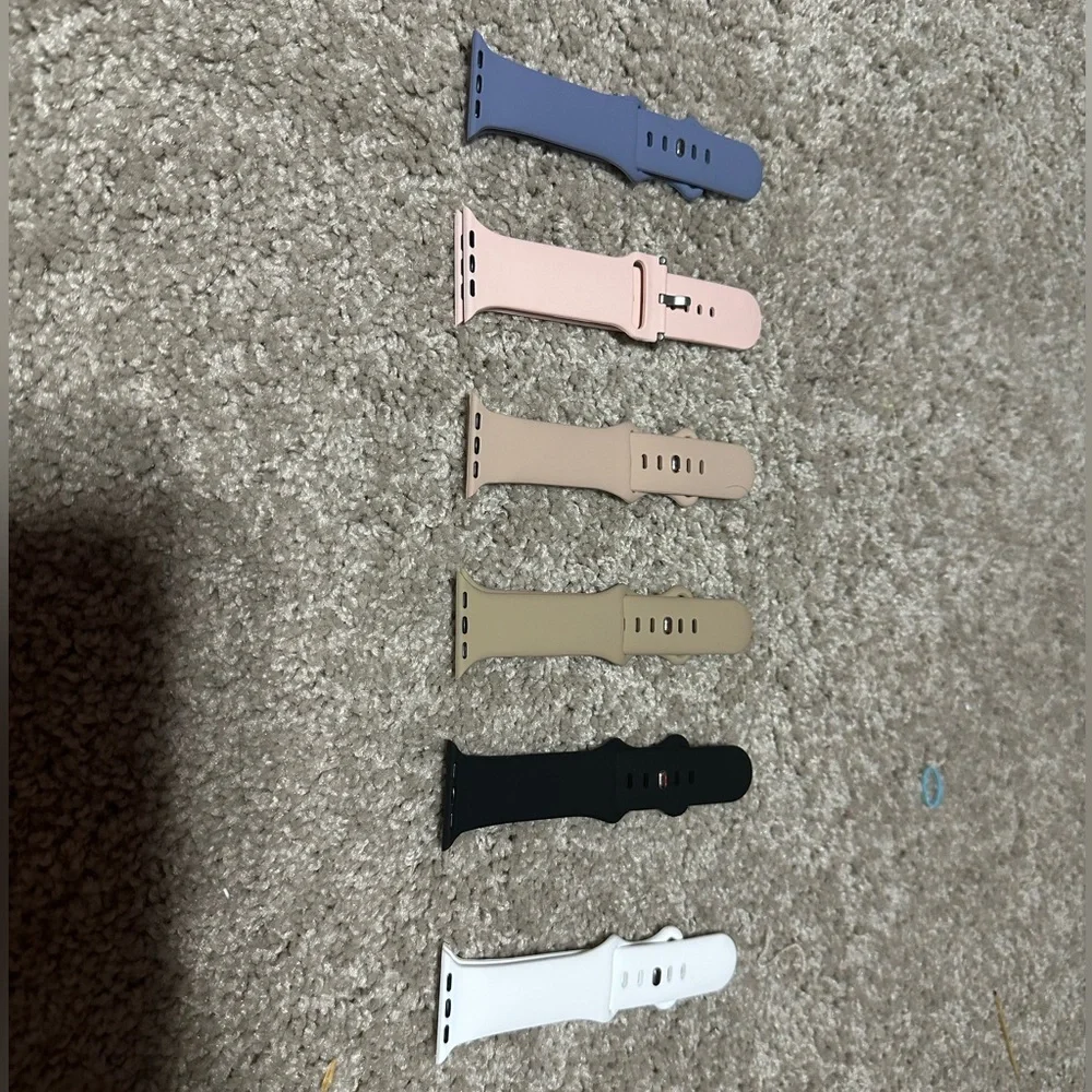 set of 6 apple watch bands